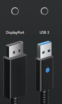 Oculus Rift S Displayport not connecting or USB not connecting